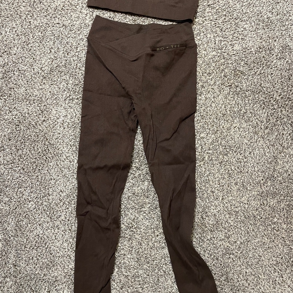 Botee: Brown Leggings Set(Botee)